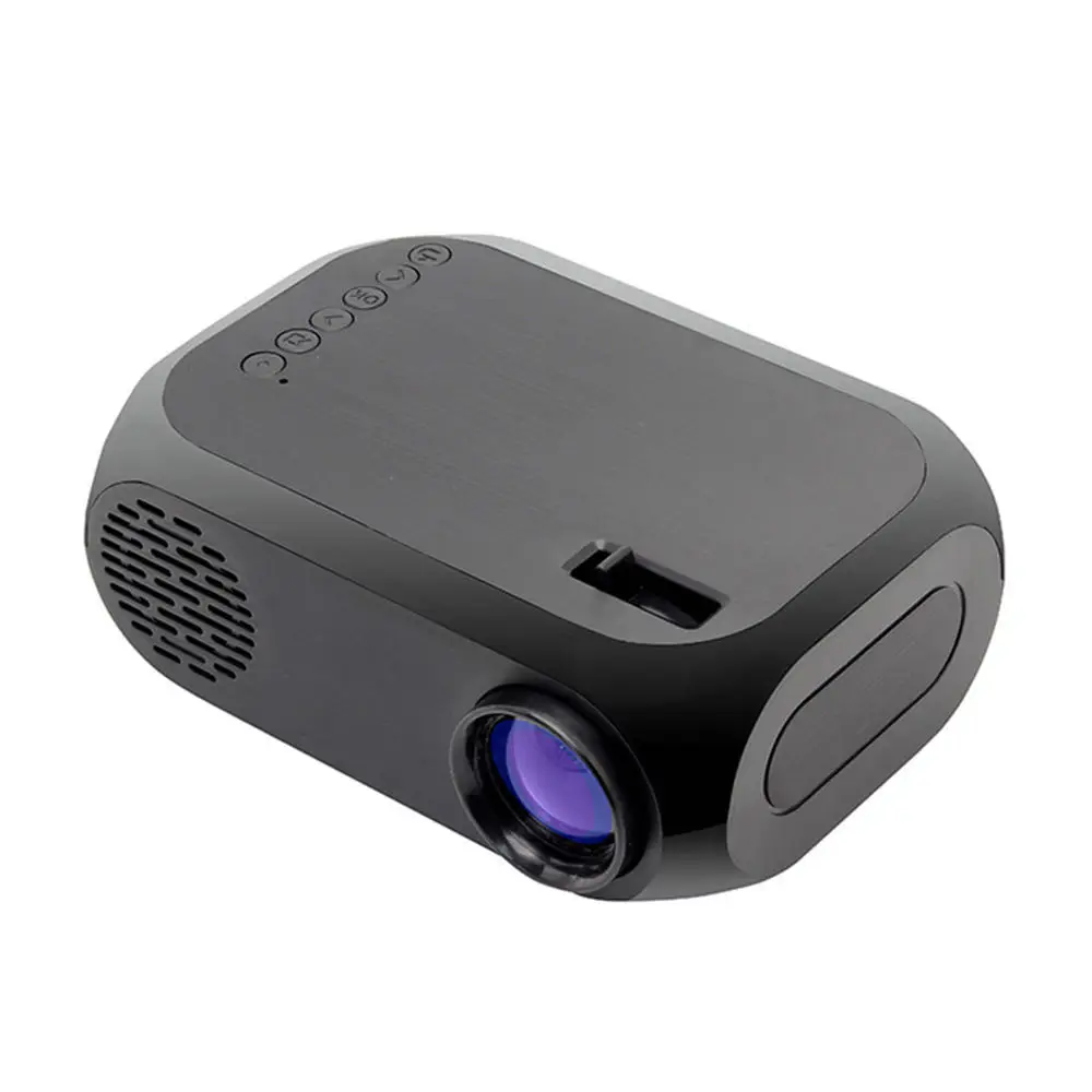 

Black color cheap low price small micro LCD home outdoor portable LED mini projector for mobile phone smartphone, Black/white black/red black/blue black