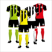 

2020 new design good quality customized sublimation wholesale custom football sports men soccer wear