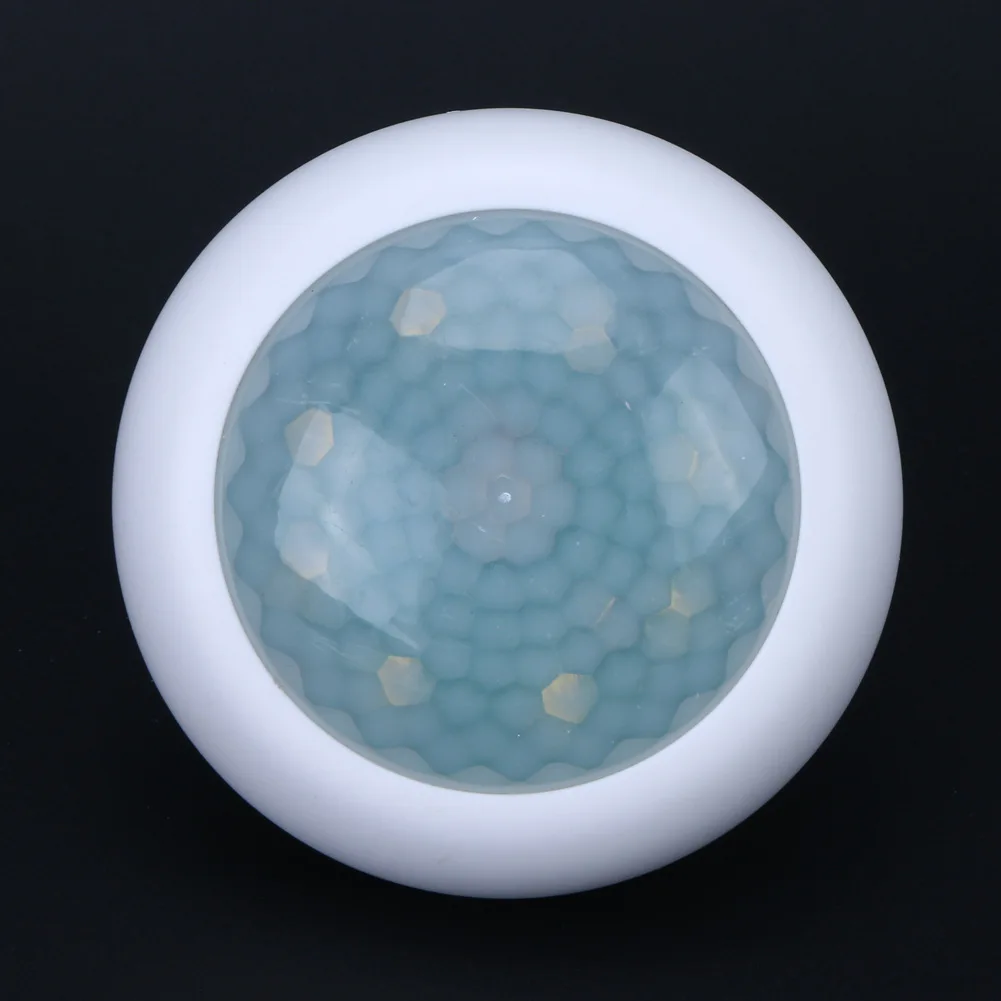 220v 0.5w plug switch PIR Sensor Round Shape LED Nightlight