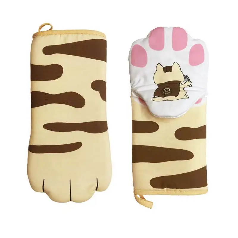 

Leather Heat Resistant animal claw shape oven Glove Kitchen Products Oven Mitt