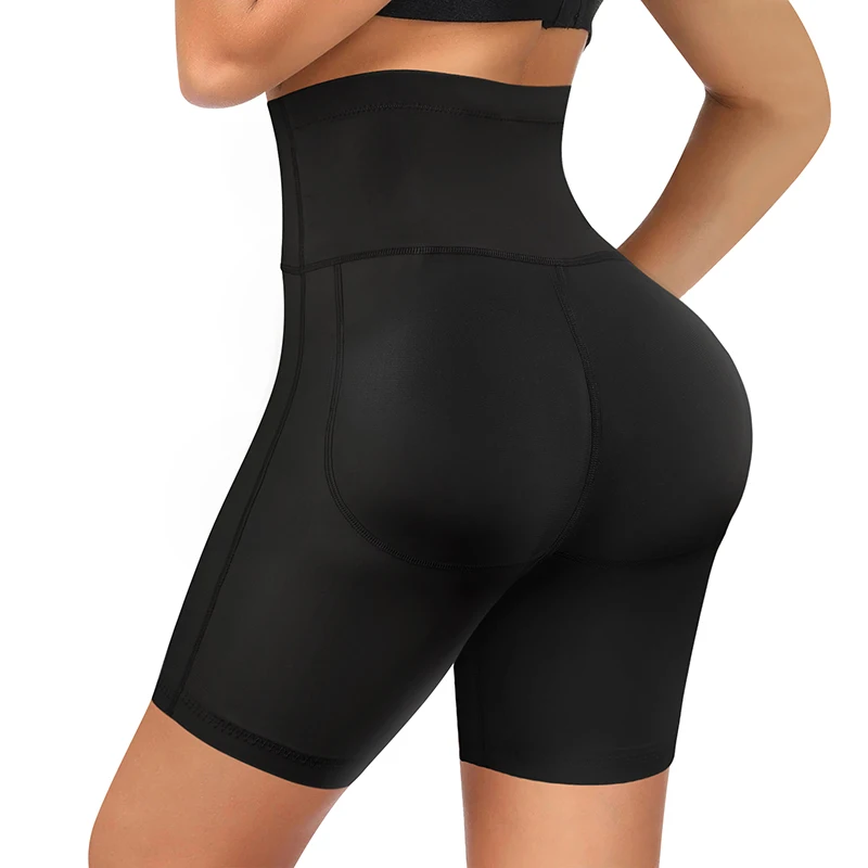 

Women Bodyshaper Fat Tummy Control High Waist Thigh Slimming Butt Lifter with pads