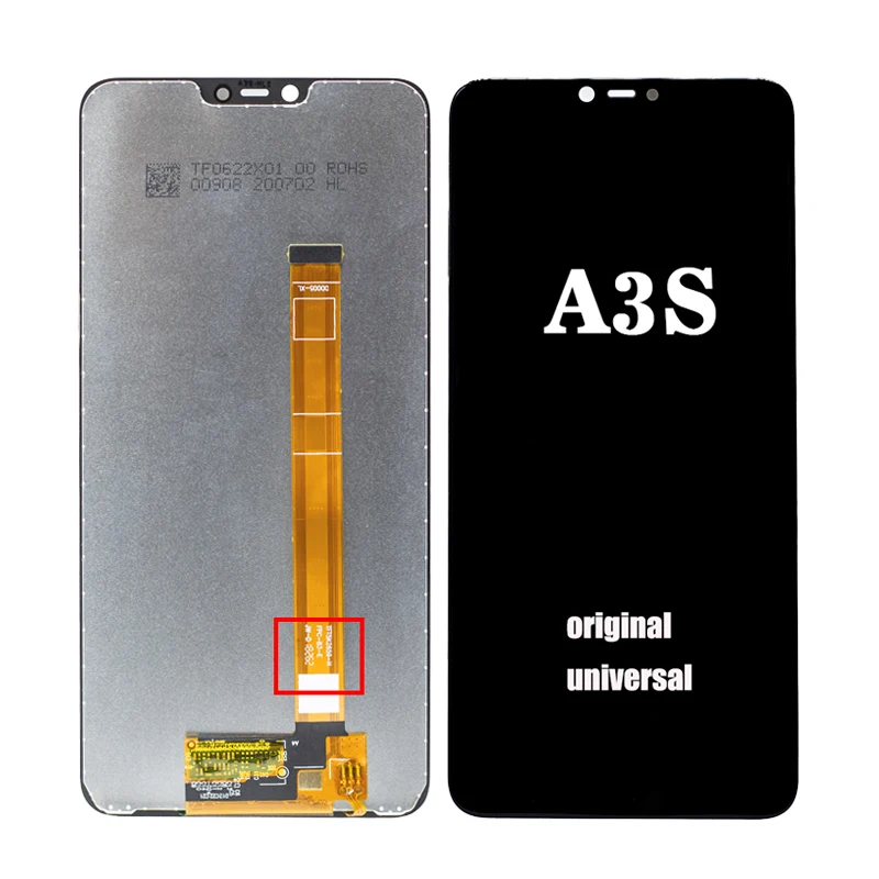 

factory fast shipping original universal lcd screen for oppo a3s