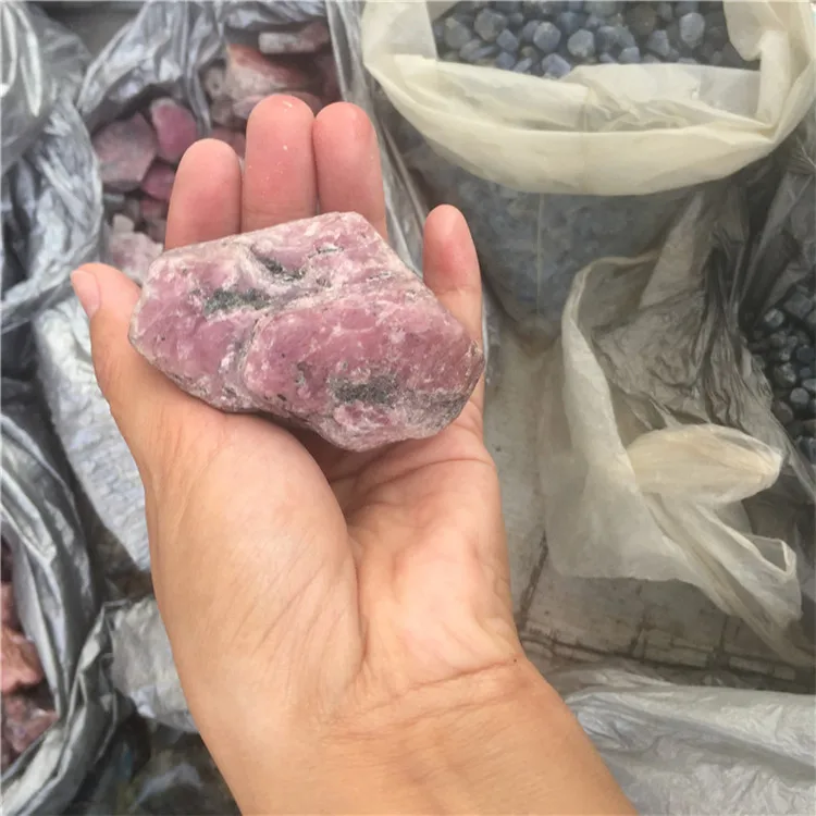 Tumbling Rocks 1/4 lb Sapphire Ruby Corundum Rough Stones 0.5" to 1.75" avg 