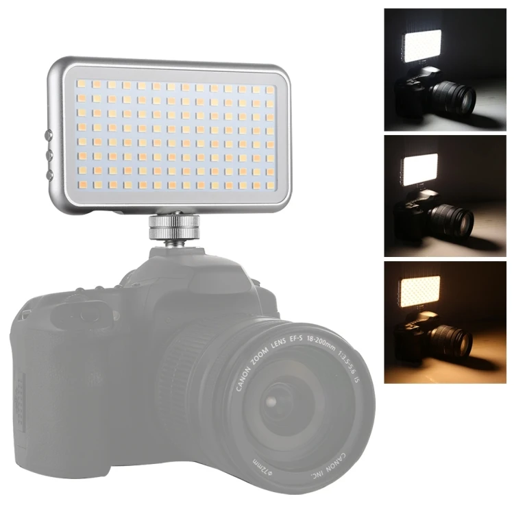 

OEM Support Pocket 112 LEDs 1200LM Photography Lighting Video Light Studio LED Fill Light for Canon, Nikon