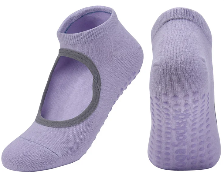 

High Quality Non Slip Compression Yoga Socks Pilates with Silica Gel, Photo