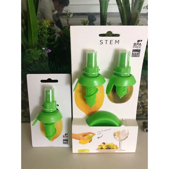 

Wholesale 2pc promotion Kitchen Tools Citrus Spray manual spray fruit orange lemon squeezer spray, Customized