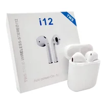 

i12 TWS Mini Wireless Bluetooth Earphone Stereo Earbud Headset Headphones Mic For Iphone Xiaomi All Smart Phone i10 i12