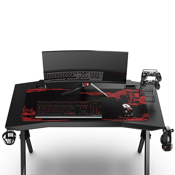 
2020 NGC-I 1.2m cheap hot sale desk for PC gaming computer gaming desk with MDF carbon fiber desktop 