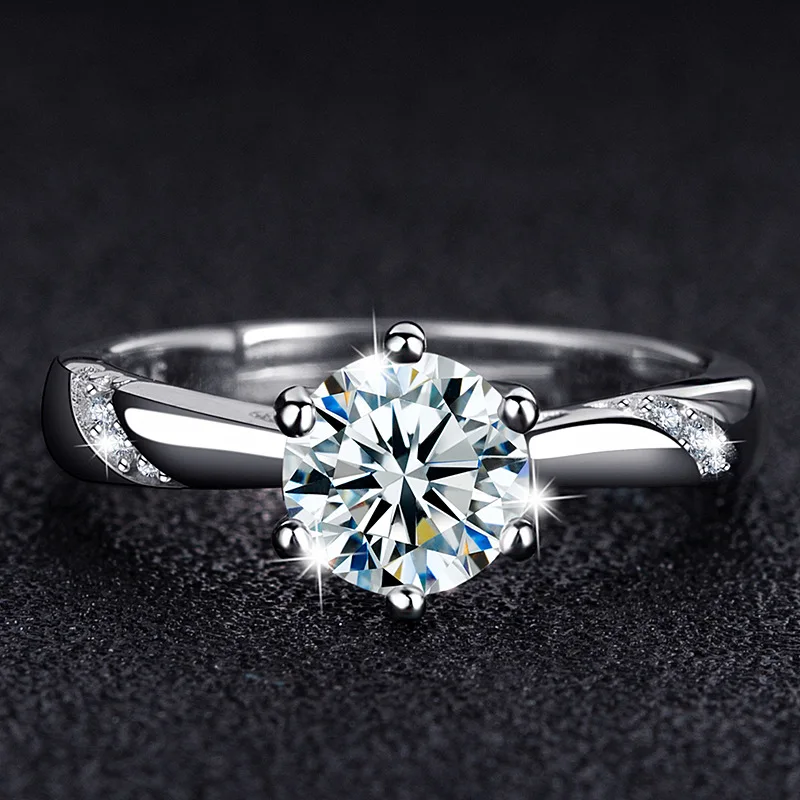 

Luxury multistone rings synthetic cubic zirconia moissanite rings for women