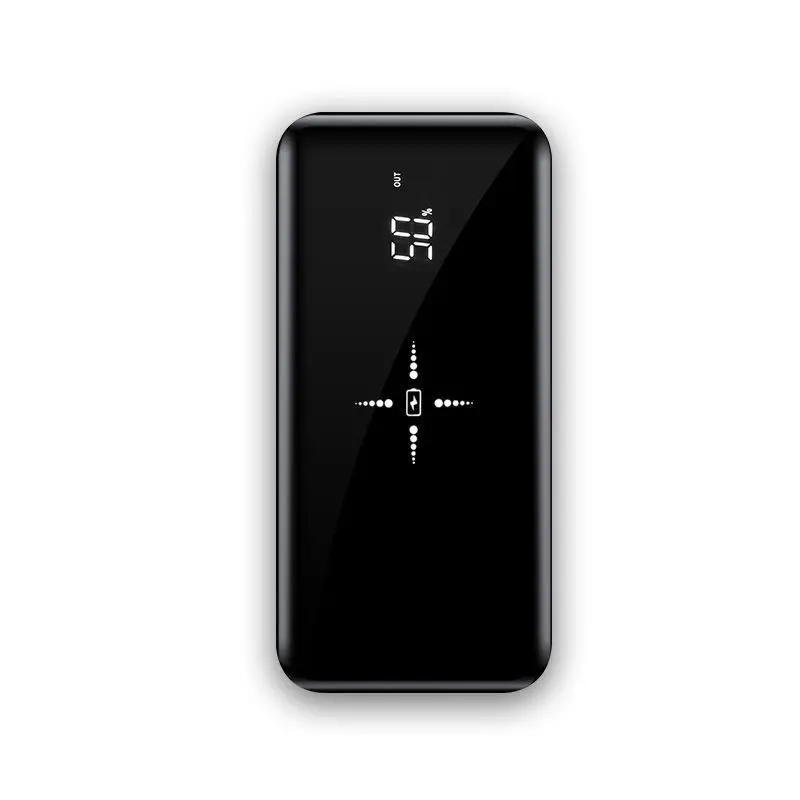 Amazon New Style 10000mAh wireless Power Bank quick charge Qi Wireless charger portable Powerbanks for iphone samsung OEM