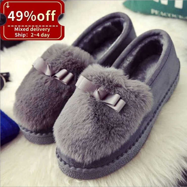 

Cheap Fur Kids Custom House Mink Womens Luxury Women Guests Bedroom Plush Slipper, Please contact customer service to choose your preferred color