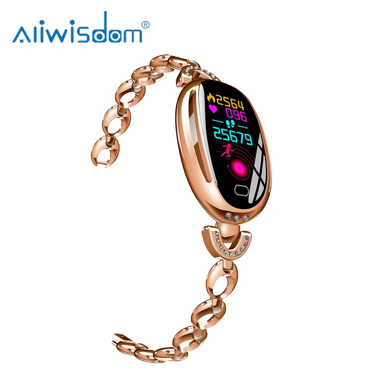
Dropshipping fashion women E68 wrist watch band heart rate sleep monitor smartwatch women fitness programmable wristwatch 