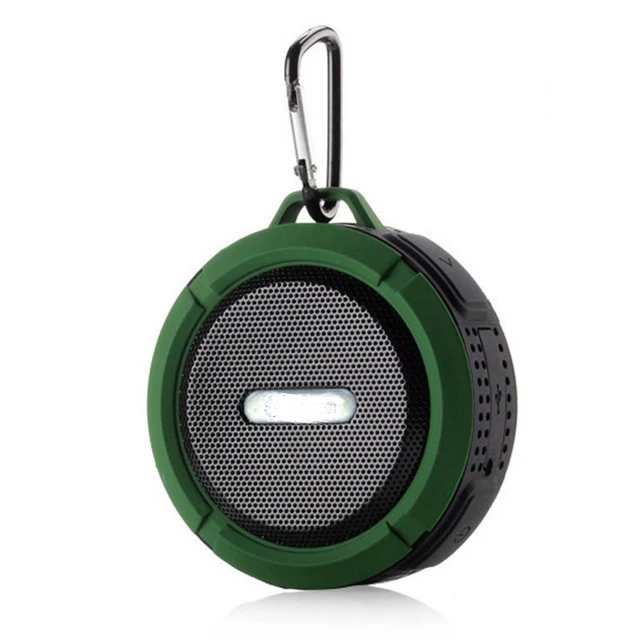 Portable Wireless Speaker With Calls Handsfree and Suction Cup Waterproof BT Shower Speaker MP3 Music Player