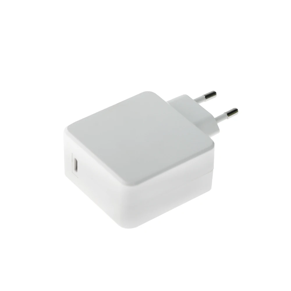 

EU UK US CE 2019 power delivery adapter 30w USB wall smart fast charging Type C PD charger, White