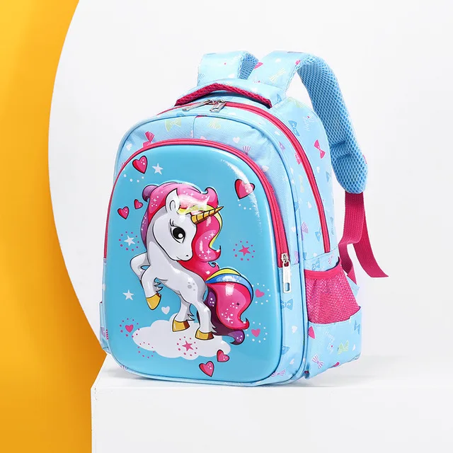 

2021 cute cartoon animal children backpack girl boy toddlers children neoprene bag kindergarten preschool bag, Customized color