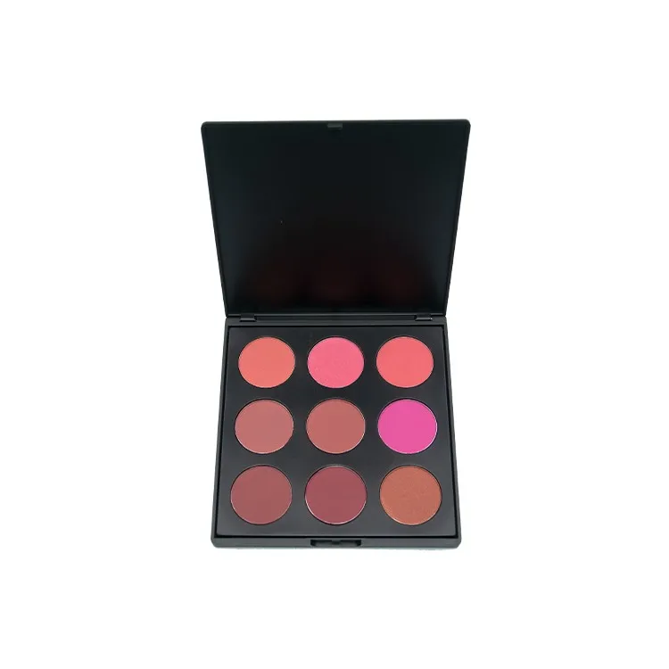 

Best Quality Makeup 9 color Cheek Long Lasting Private Label Blusher Palette