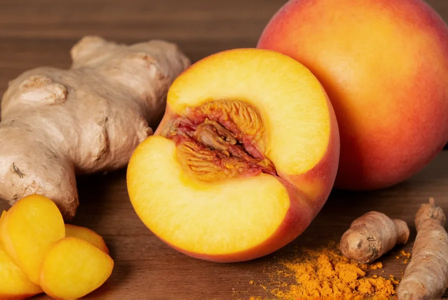 what spices go with peaches verified pairings