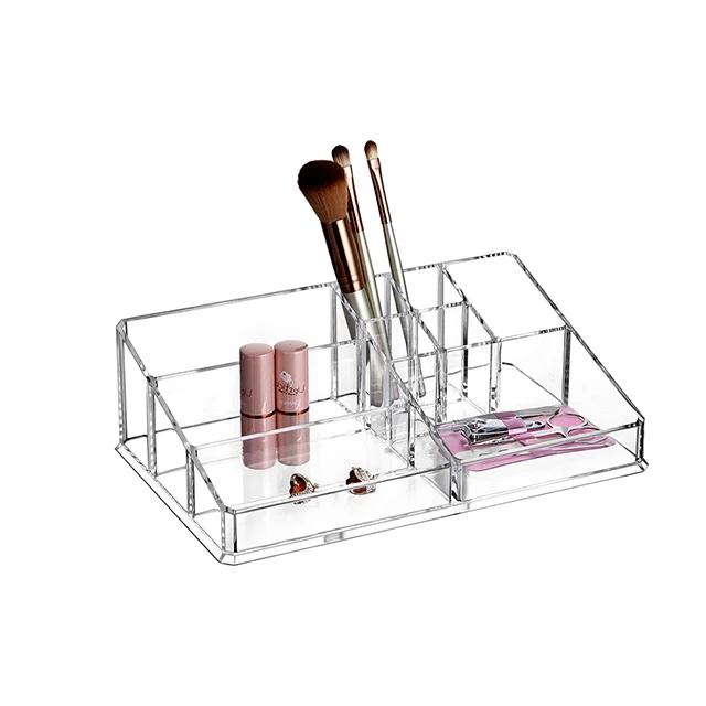 

acrylic makeup drawer box case organize cosmetic organizer