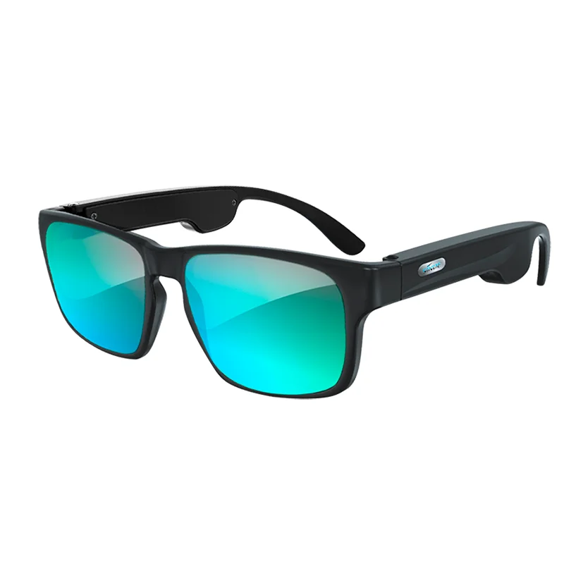 

2021 new trending smart MP3 waterproof wireless headphone sunglasses glasses bone conduction glasses