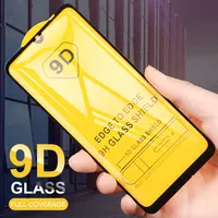 

9D Full Glue Screen Protector For Mi Poco F2 Redmi Note 8 Pro K20 Pro Tempered Glass Film For Xiaomi Mi 9T Pro Redmi Note 8T