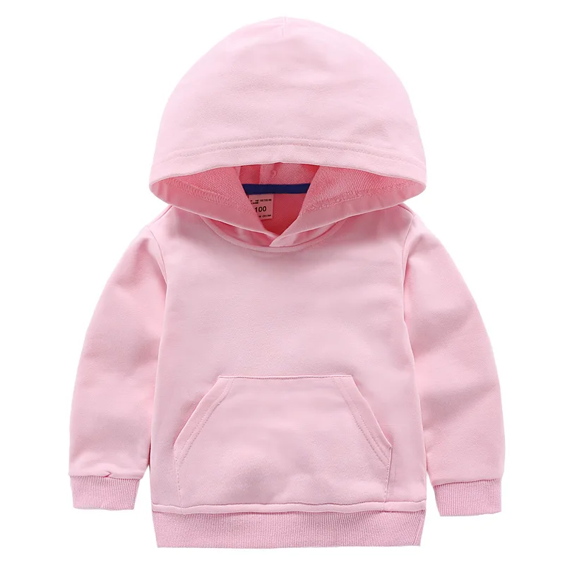 
High quality comfortable custom plain blank children kid hoodies 