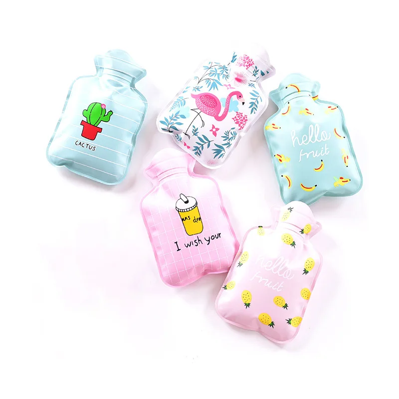 

Hot Hot Compress Water Bag Household Items High Quality Mini Water Flooding Hand Warmer Cartoon Cute Portable Hot Water Bottle, 9 styles