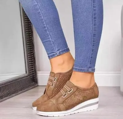 

Spring Autumn Fashion Women's Pumps Women Comfortable Wedge Heels Casual Ladies Shoes Large Size high Heel Platform Shoes
