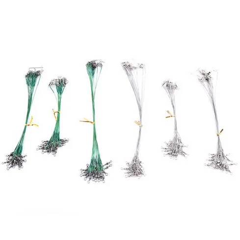

Swivels Snaps Stainless Steel Wire Fishing Leader Line