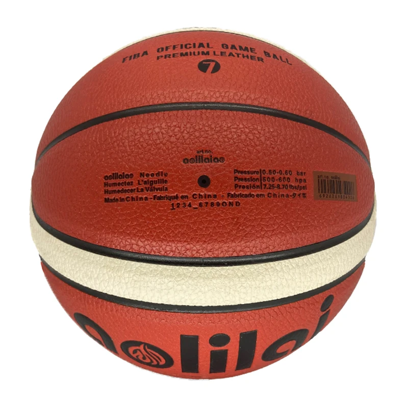 

Good Quality Competitive Price Professional Size  Basketballs Customized Logo for Man Match, Can customize color