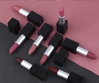 

2019 Newset Private Label Waterproof Vegan Matte Lipsticks with Customize Packaging