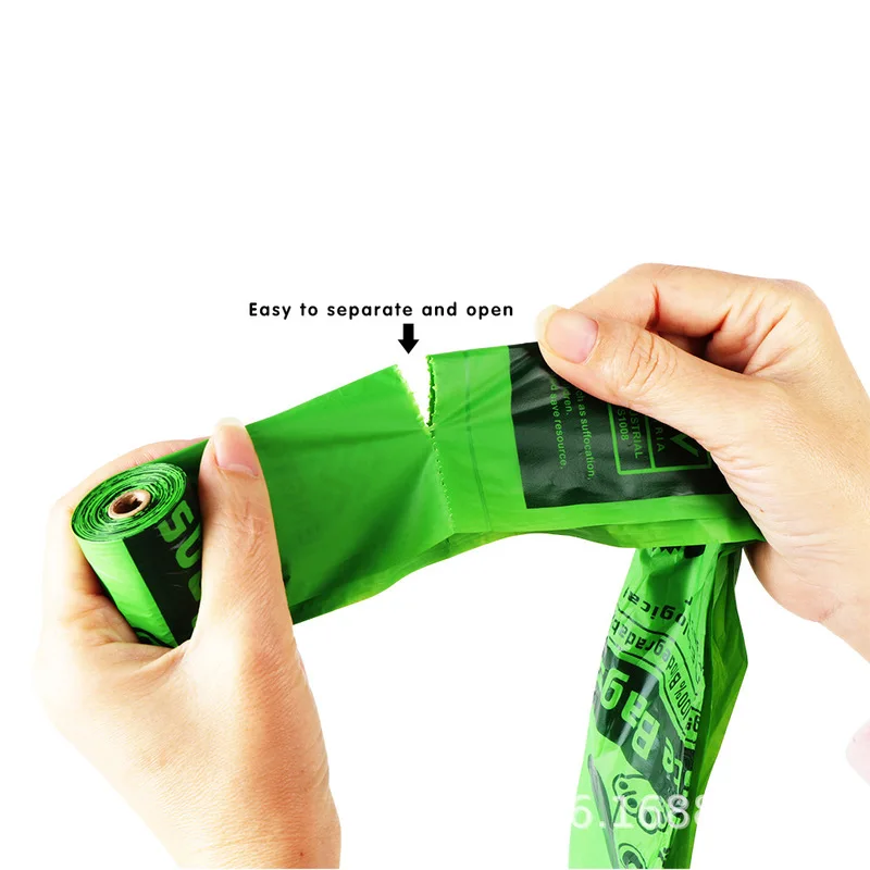 

Ecofriendly disposable waste dog poop bag cat poop bag, Blue ,pink,green