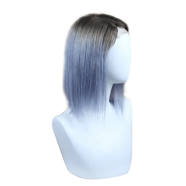 

Competitive Price Good Quality New Style Custom Ombre Grey Bob Wigs, Black