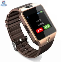 

Best q8 band watch smart Bluetooth mini sport dz09 With Camera Sim Card For android smartwatch