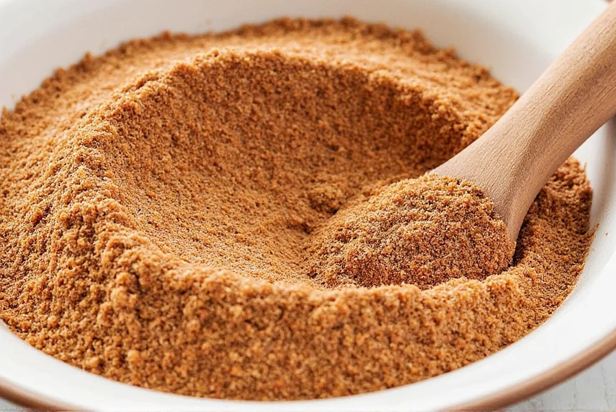 Dry rub being applied to meat