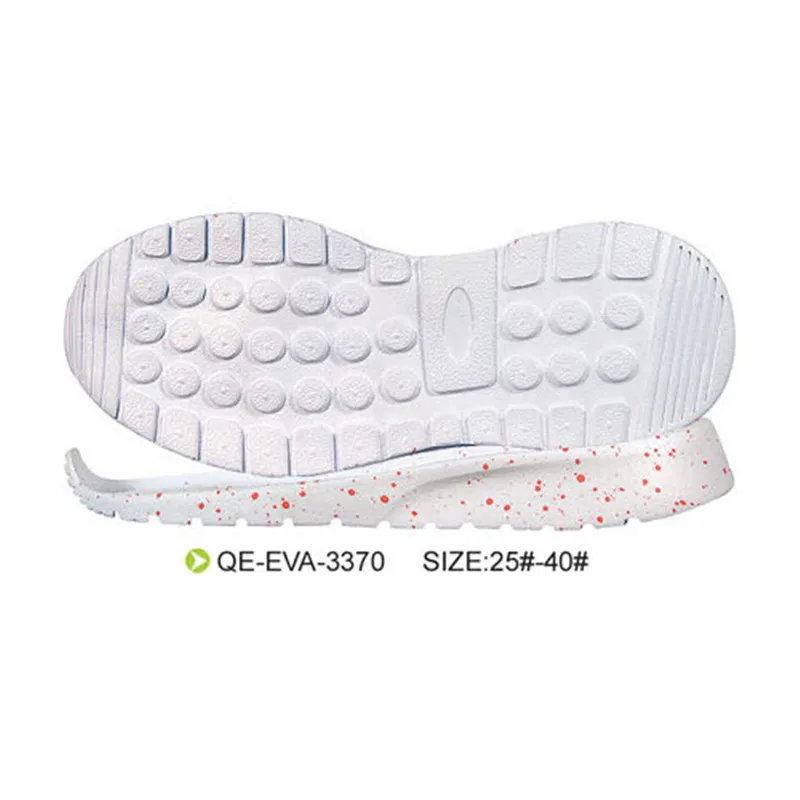 

Children EVA casual shoes outsole luminous MD sports anti-skid shoes outsole for kids shoes sole, White