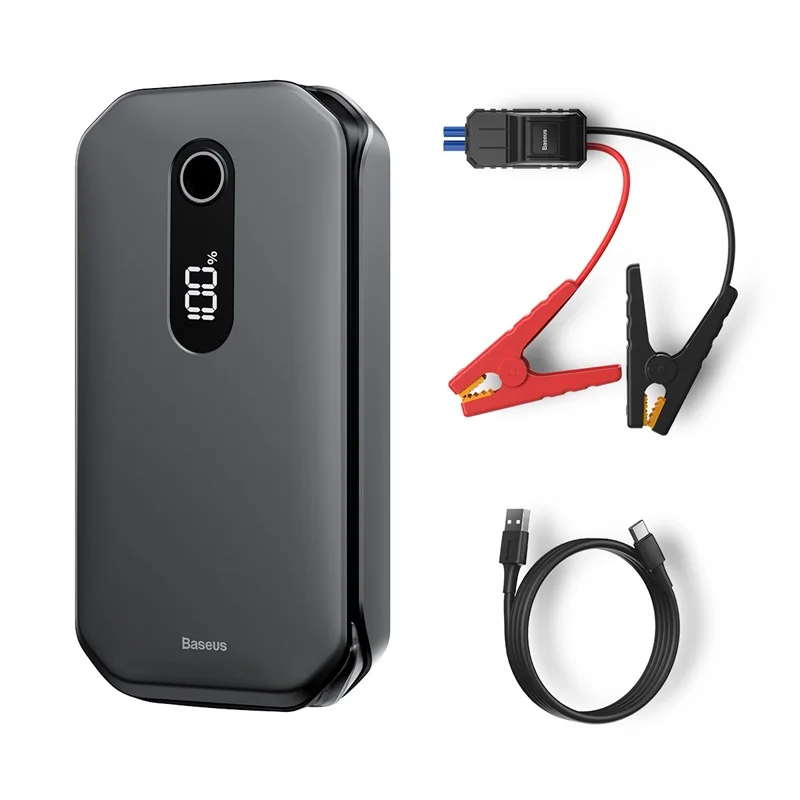 

12000mAh Car Jump Starter Power Bank Starting Device Booster Auto Vehicle Emergency Battery For 3.5L/6L Car Booster