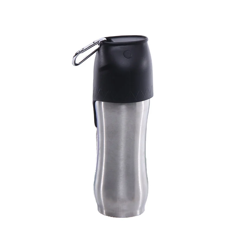 

Eco Friendly Cool For Dogs Travel Pet Stainless Steel Dog Water Bottle Portable