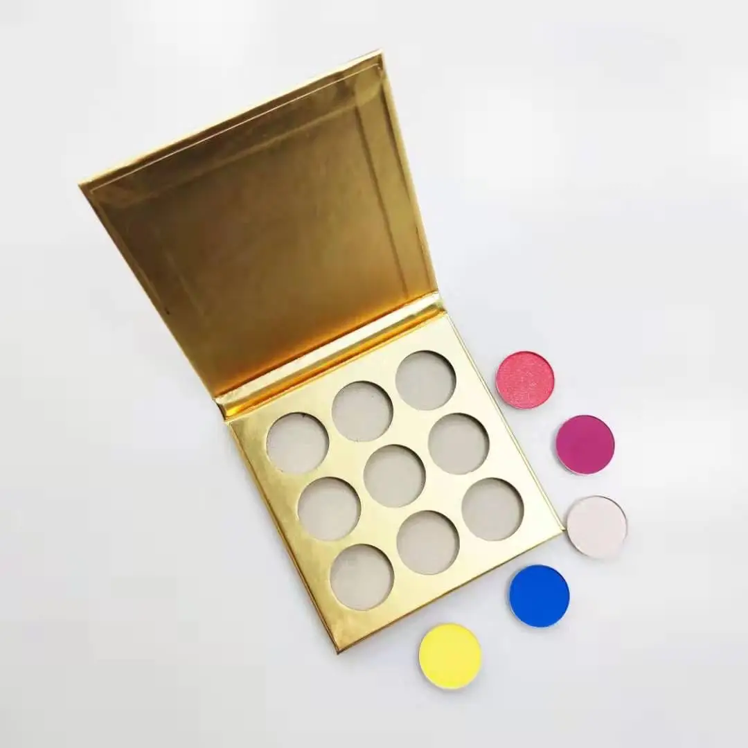

Wholesale makeup high pigment make your own brand private label matte and glitter custom 26mm eyeshadow palette