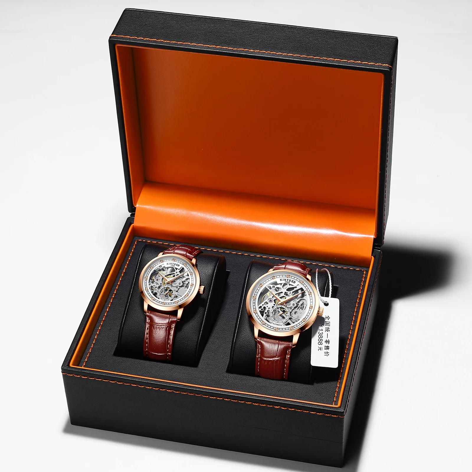 

KINYUED Automatic Luxury ladies Watches Women Couple Watches Mechanical Watch
