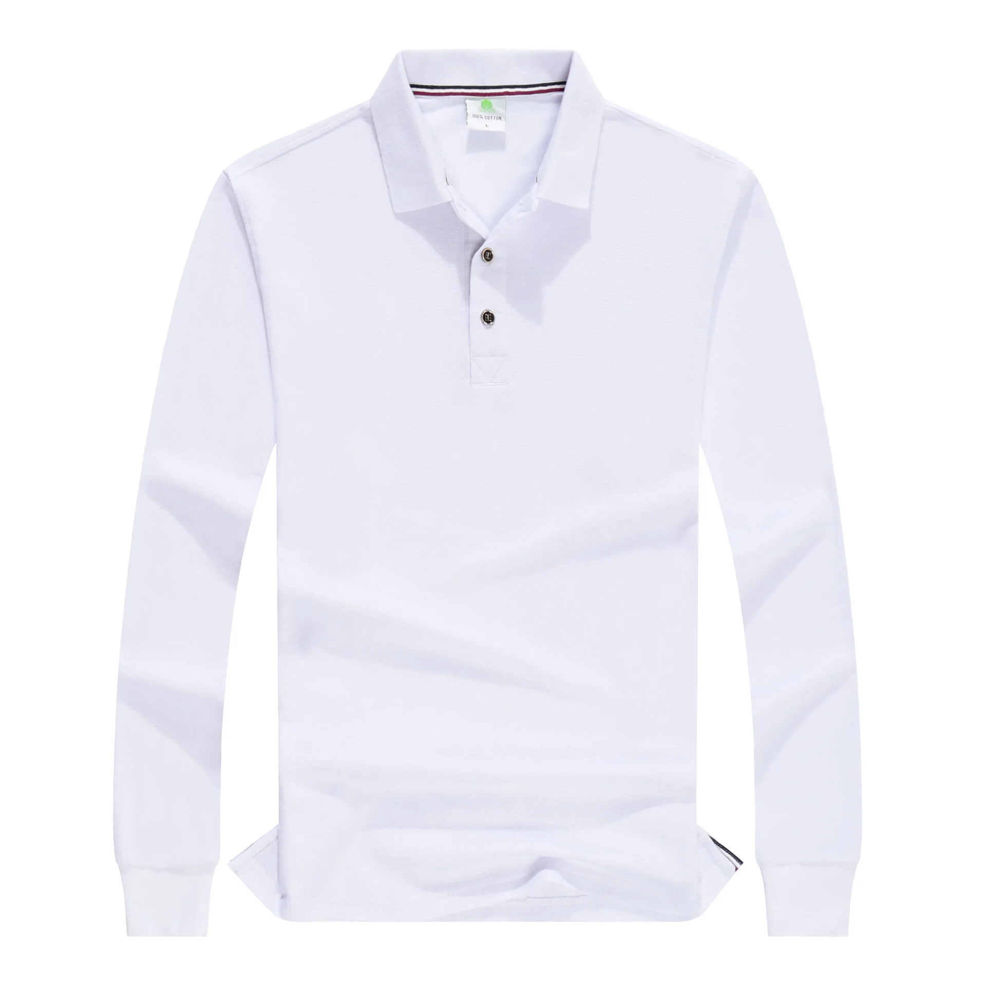 

Men's and women's Lapel casual thin long sleeve T-shirt, 6color