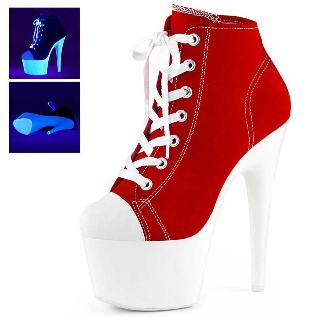 

New design sexy night club lady dress shoes pole dance stripper heels denim ankle boots for women