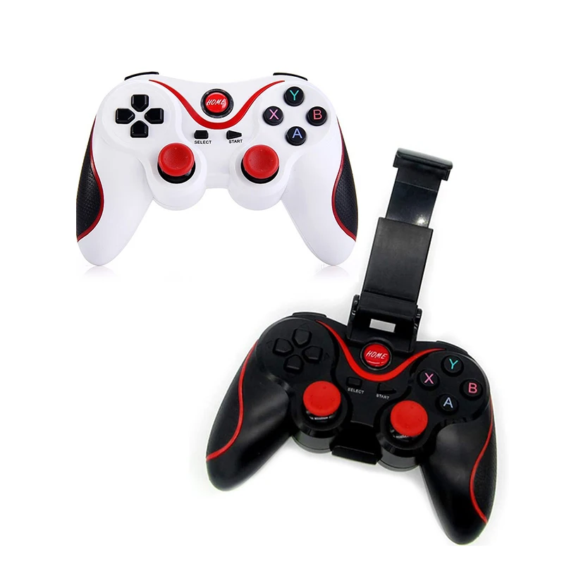 

Amazon Hot Selling Factory Supply New Game Controller Android Wireless BT Gamepad For PC, Black white