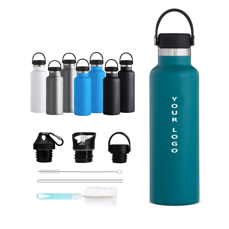 

BPA free 32/40oz thermal vacuum flask insulated double wall 18/8 stainless steel hot thermos water bottle with custom logo, Customized color
