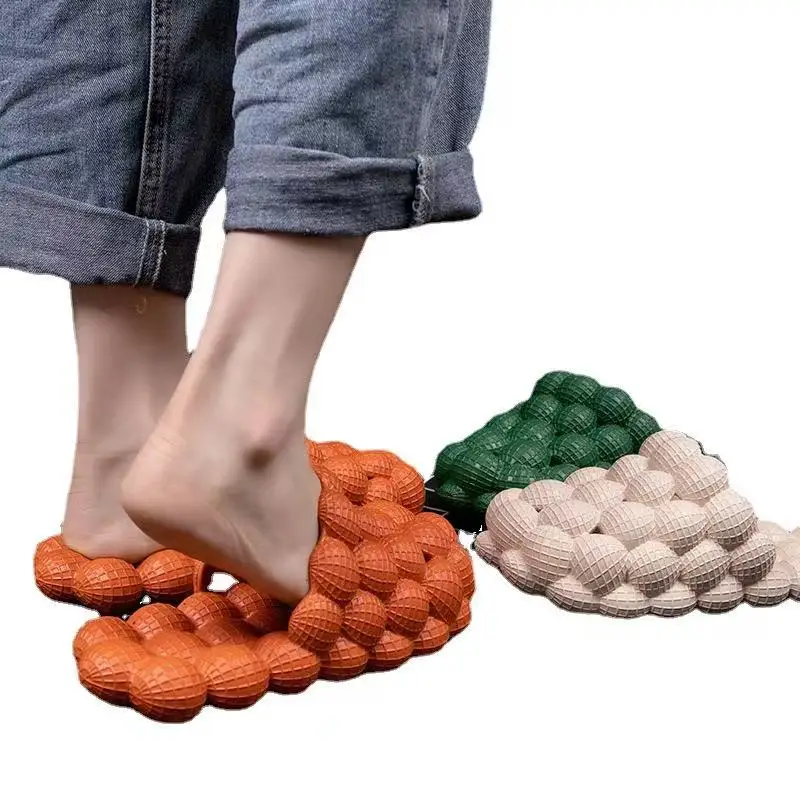 

Bubble Women Slippers Footwear Indoor Outdoor Slipper Ladies Home Massage Slippers