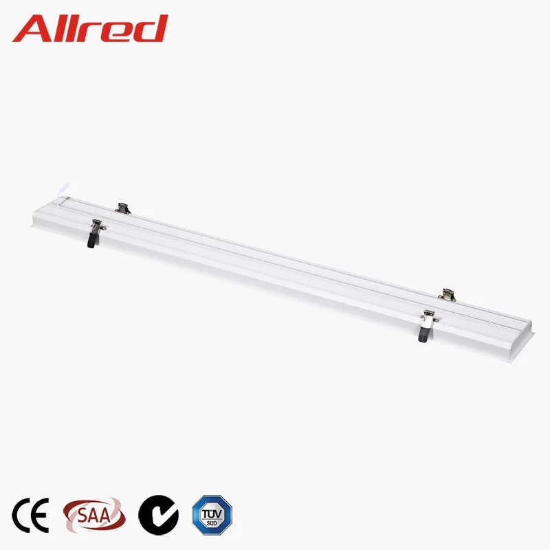 Custom Professional linkable led linear light commercial led recessed light