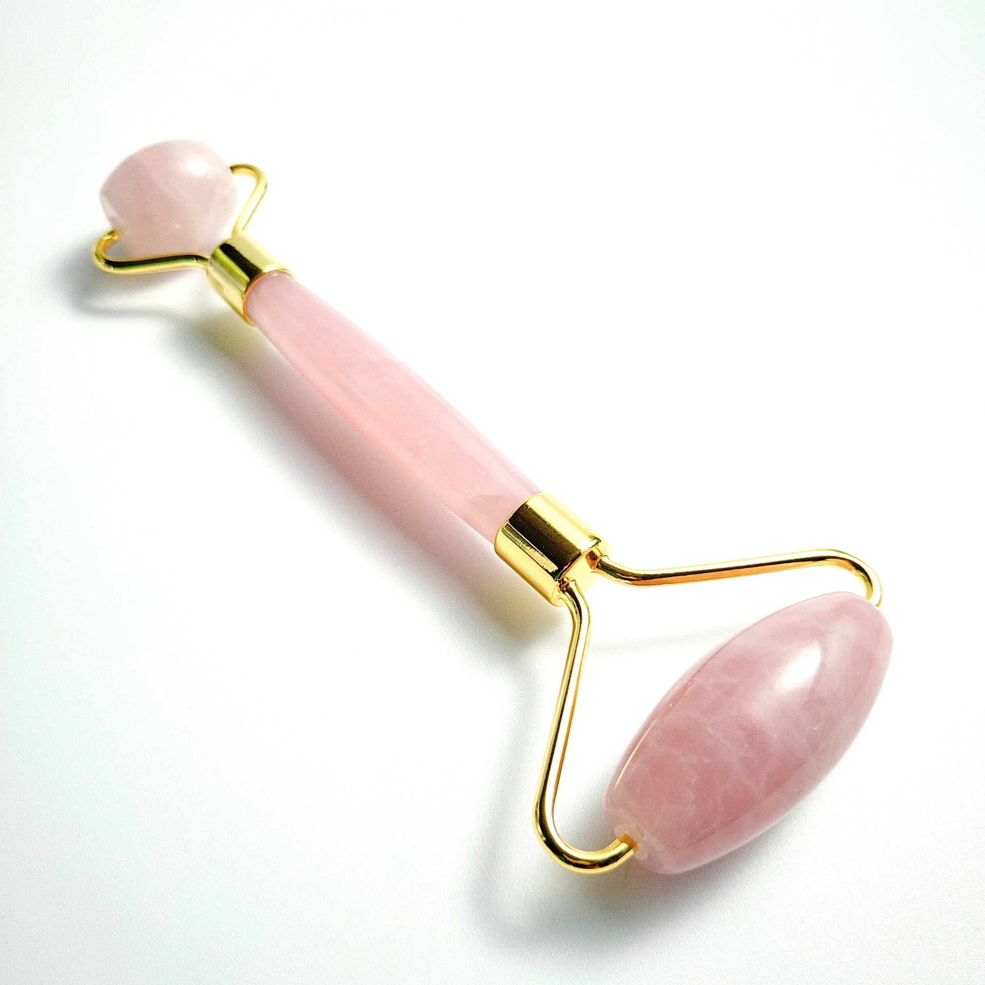 

100% Natural Jade Face Roller/Anti Aging Rose quartz Massager for Face & Eye Massage - Make Your Face Skin Looks Younger