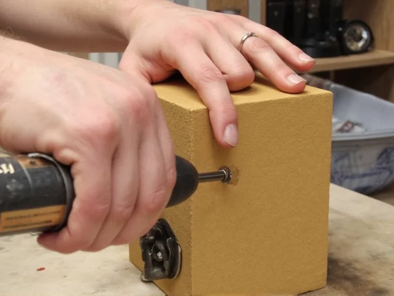 Drilling feeding ports in DIY hummingbird feeder