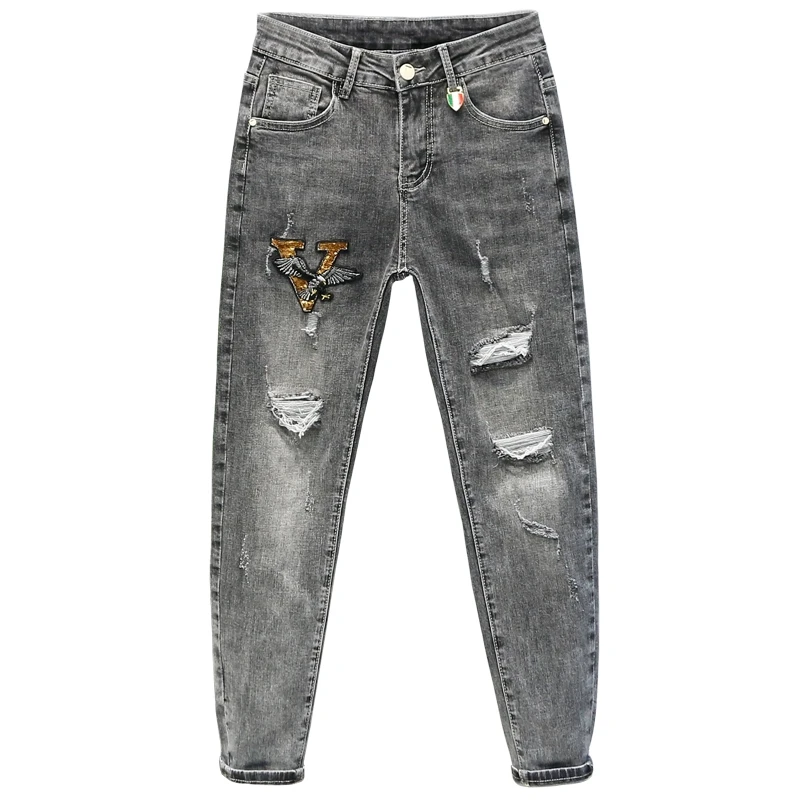 

2021 New Design Stretch Men's Denim Pants Factory Hot Sale Men's Jeans