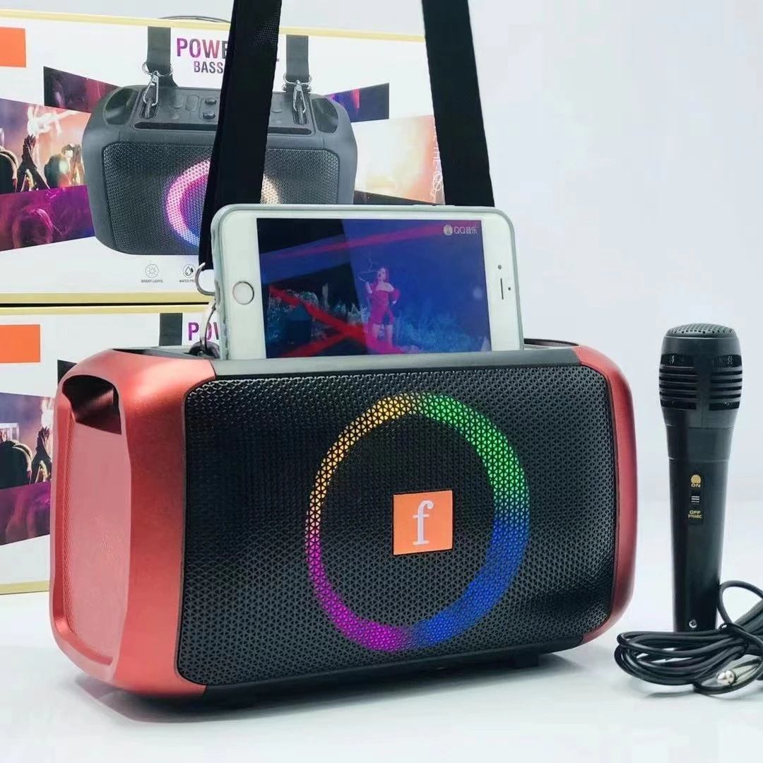 

119 Amazon Hot sale outdoor music box good quality wireless protable speaker with mic