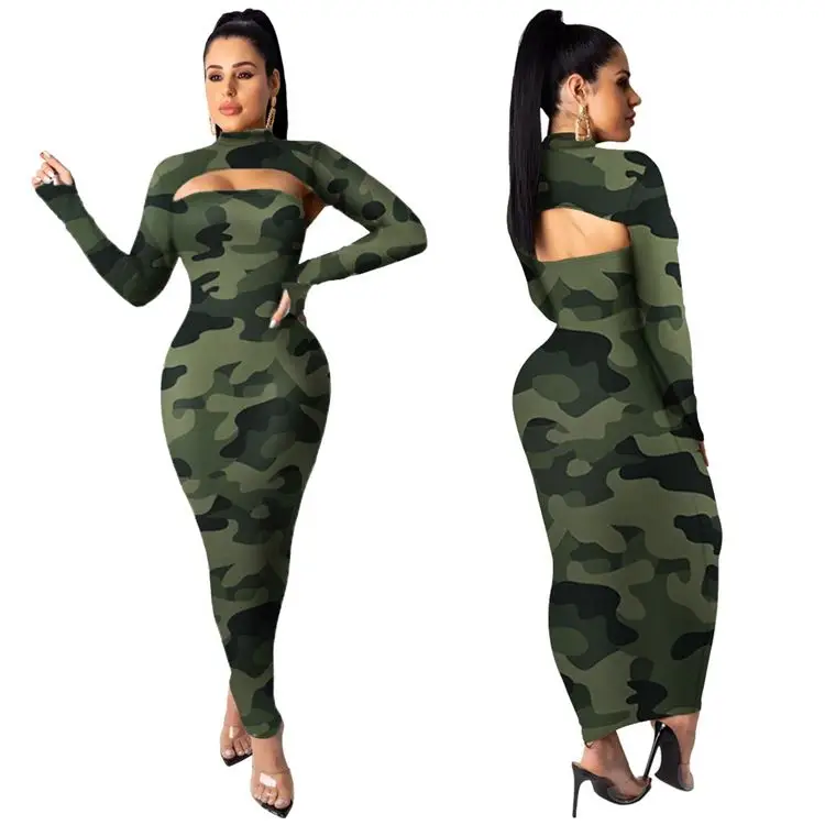 
11AF063 best design strapless dress micro coat bodycon printed Women Clothing Two Piece Sets 